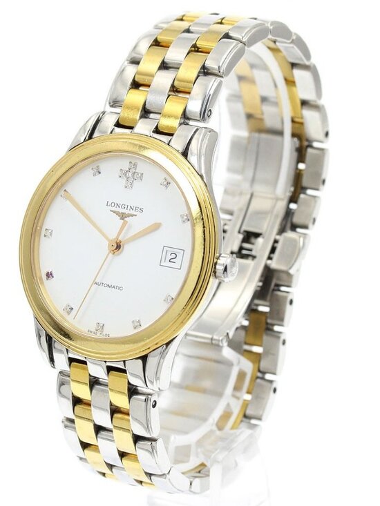 LONGINES Flagship L4.774.3 Date white Dial Automatic Men\'s Watch_942621 main image 7